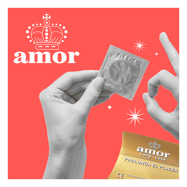 Preservativos AMOR con certificación europea EN ISO 4074