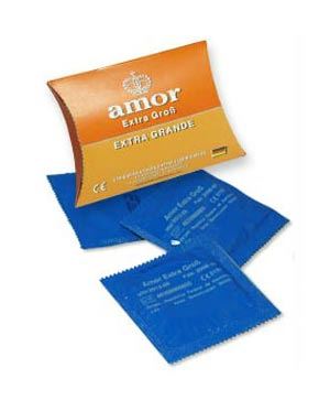 Preservativos AMOR XXL extra grandes – pack x3 unidades